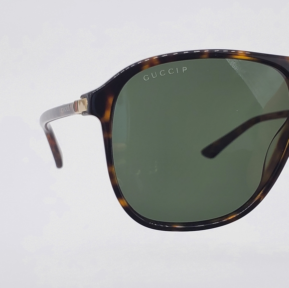Gucci Men's Aviator GG0016S Havana Sunglasses - Picture 2 of 8
